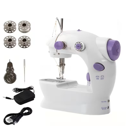 آلة خياطة أوتوماتيكية صغيرة لإنجاز أعمالك بسرعة وسهولة