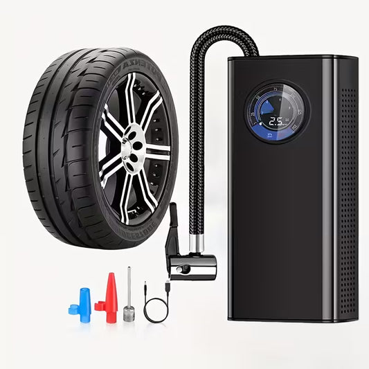 منفاخ عجلات ذكي رقمي 5 في 1